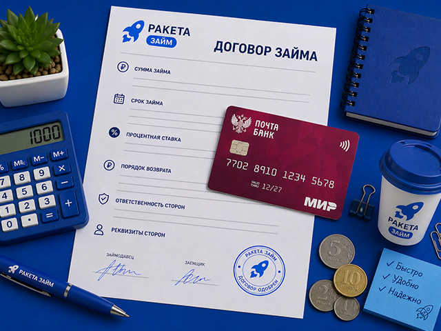 Займ на карту Почта Банка — как получить, сколько стоит и кому подходит