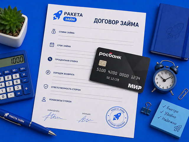 Займ на карту Росбанка — как получить, сколько стоит и кому подходит